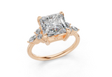 Clarion Princess Diamond Engagement Ring