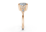 Amadia Princess Diamond Engagement Ring