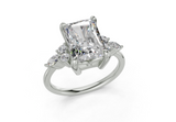 Liora Radiant Diamond  Engagement Ring