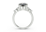 Liora Radiant Diamond Engagement Ring