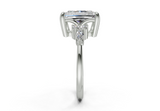 Clarion Radiant Diamond Engagement Ring