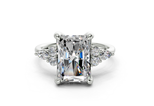 Liora Radiant Diamond  Engagement Ring