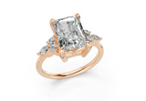 Amadia Radiant Diamond Engagement Ring