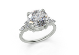 Elowyn Round Diamond  Engagement Ring