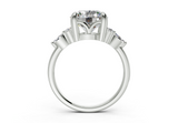 Amadia Round Diamond  Engagement Ring