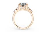 Liora Round Diamond Engagement Ring