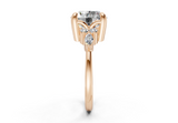 Sarice Round Diamond Engagement Ring