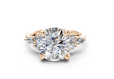 Idris Round Diamond Engagement Ring