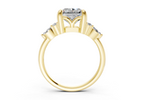 Liora Radiant Square Diamond Engagement Ring