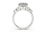 Sarice Radiant Square Diamond  Engagement Ring