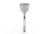 Idris Radiant Square Diamond  Engagement Ring