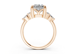 Liora Radiant Square Diamond  Engagement Ring