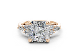 Thalen Radiant Square Diamond  Engagement Ring