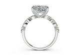 Zania Heart Diamond  Engagement Ring