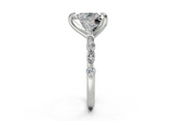 Zania Heart Diamond  Engagement Ring