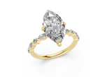 Zania Marquise Diamond  Engagement Ring