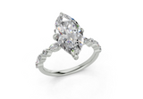 Zania Marquise Diamond Engagement Ring