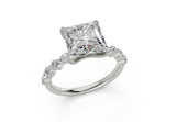 Zania Princess Diamond Engagement Ring