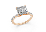 Zania Princess Diamond  Engagement Ring