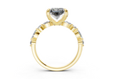 Zania Radiant Diamond Engagement Ring