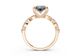 Zania Radiant Diamond Engagement Ring