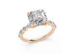 Zania Radiant Square Diamond  Engagement Ring