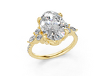 Nyelle Oval Diamond  Engagement Ring