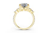 Nyelle Oval Diamond  Engagement Ring