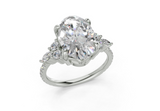 Nyelle Oval Diamond  Engagement Ring