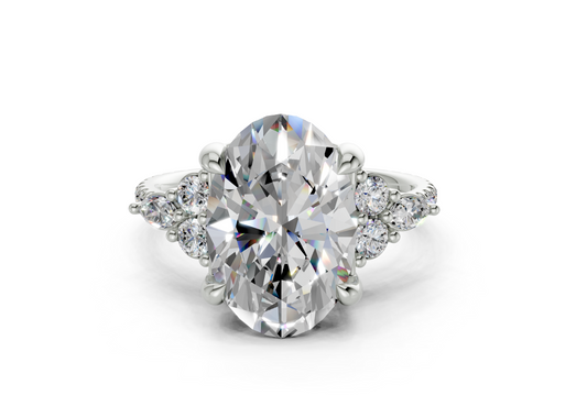 Nyelle Oval Diamond  Engagement Ring