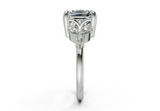 Imara Asscher Diamond  Engagement Ring