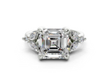 Imara Asscher Diamond  Engagement Ring