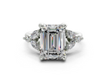 Imara Emerald Diamond Engagement Ring