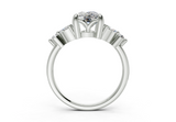 Imara Elongated Cushion Diamond  Engagement Ring