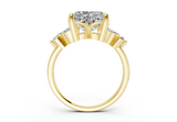 Imara Heart Diamond Engagement Ring