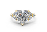 Imara Heart Diamond Engagement Ring