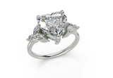 Imara Heart Diamond Engagement Ring