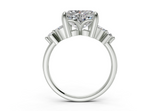 Imara Heart Diamond  Engagement Ring