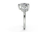 Imara Heart Diamond Engagement Ring