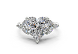 Imara Heart Diamond Engagement Ring