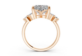 Imara Heart Diamond  Engagement Ring