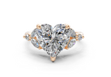 Imara Heart Diamond  Engagement Ring