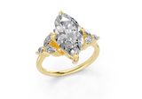 Imara Marquise Diamond Engagement Ring