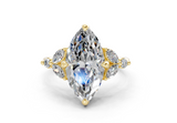 Imara Marquise Diamond  Engagement Ring