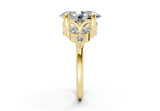 Imara Oval Diamond Engagement Ring