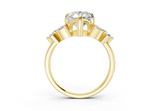 Imara Pear Diamond Engagement Ring