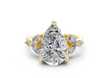 Imara Pear Diamond  Engagement Ring