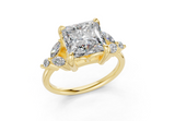 Imara Princess Diamond  Engagement Ring