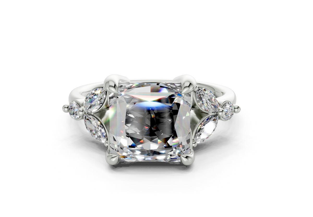 Imara Princess Diamond  Engagement Ring