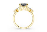 Imara Radiant Diamond  Engagement Ring